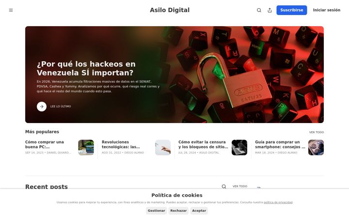 Screenshot of asilodigital.com