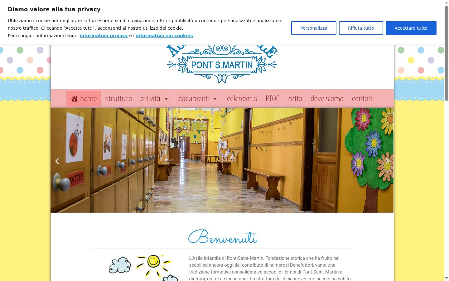Screenshot van de toestemmingsbanner zoals getoond vóór enige interactie