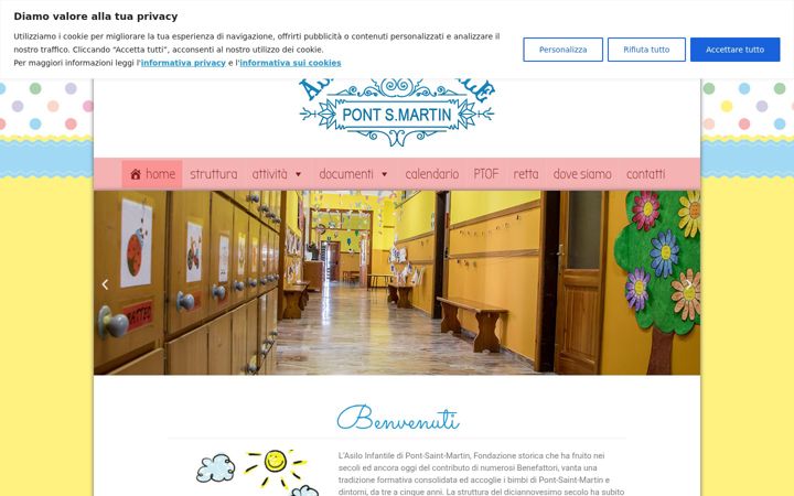 Screenshot of asiloinfantilepsm.it