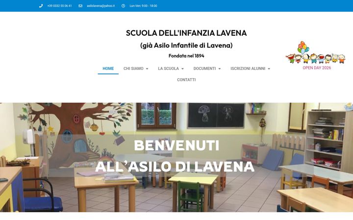 Skärmbild av asilolavena.org