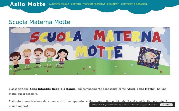 Screenshot of asilomotte.it