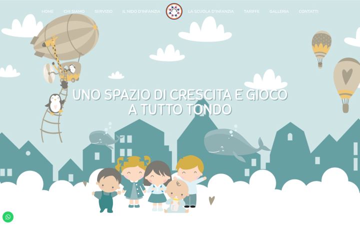 Screenshot of asilonidogirotondo.it