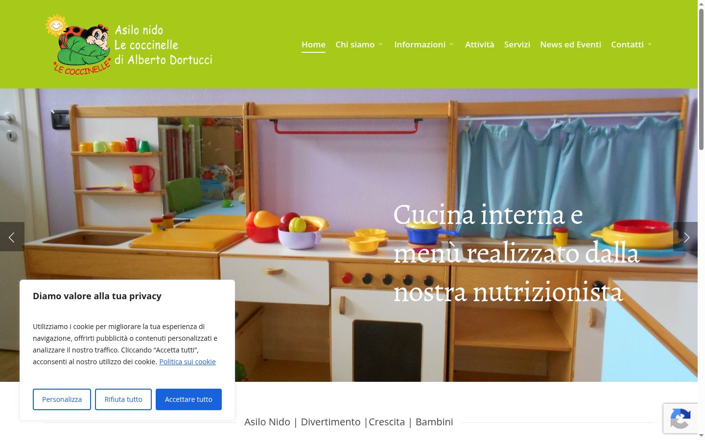 Screenshot tal-banner tal-kunsens muri qabel kwalunkwe interazzjoni