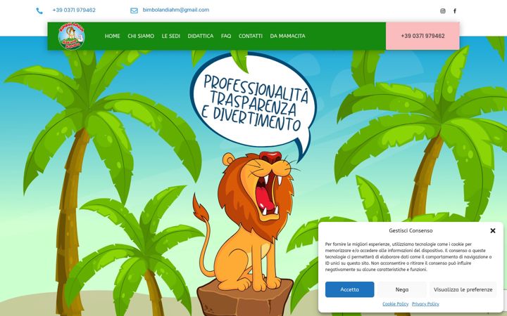 Screenshot von asilonidolodi.com