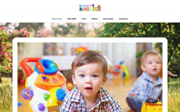 Screenshot of asilonidomilano.net