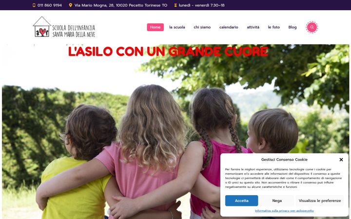 Zrzut ekranu asilopecetto.it