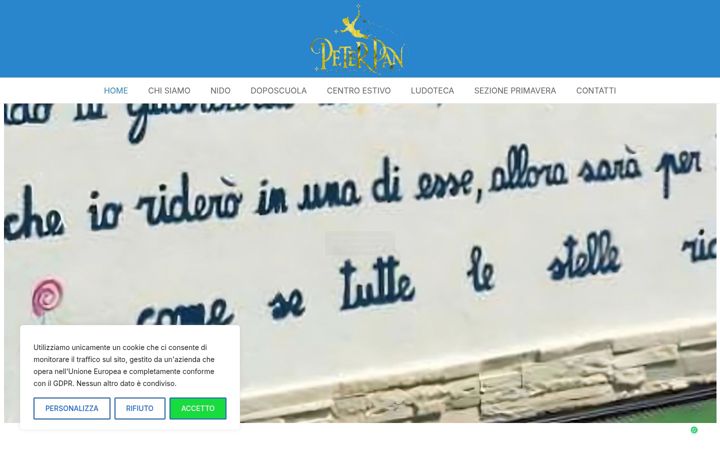 Screenshot of asilopeterpanolbia.it