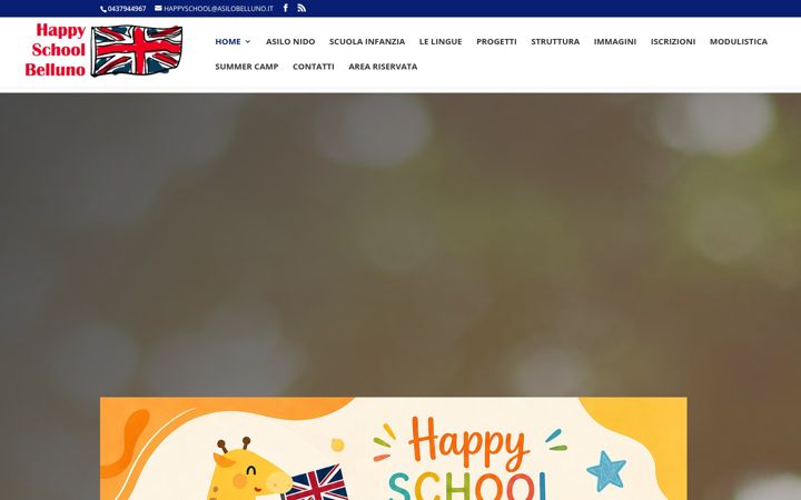 Screenshot of asilosanbiagio.it