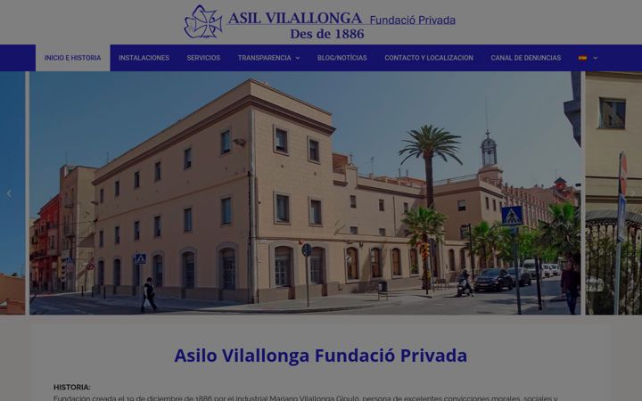 Screenshot of asilvilallonga.org