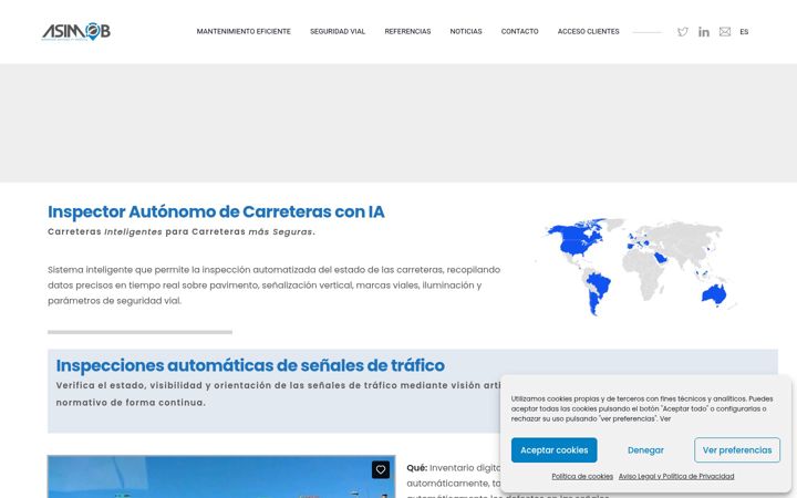 Screenshot of asimob.es