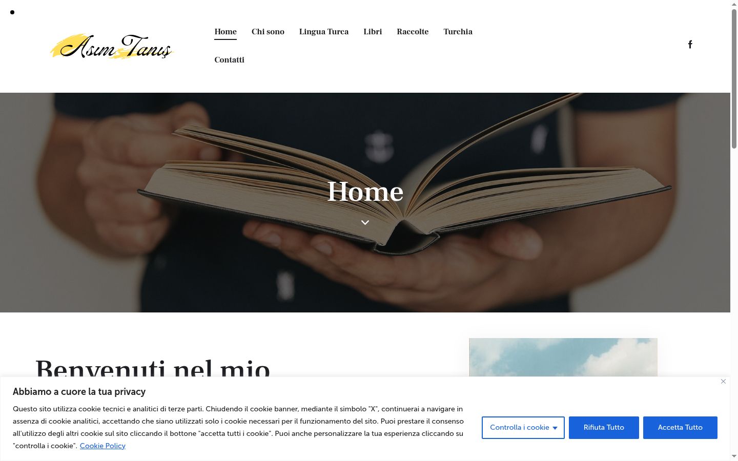 Ekrānuzņēmums ar piekrišanas baneri, kas tika rādīts pirms jebkādas mijiedarbības