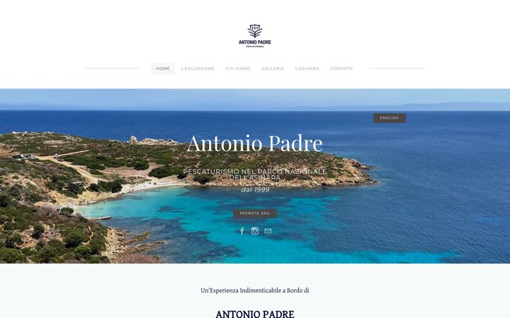 Screenshot of asinaraantoniopadre.com