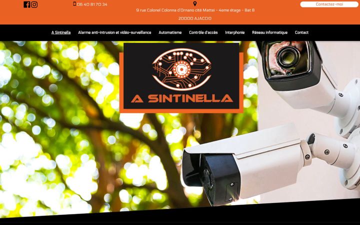 Screenshot von asintinella-corse.fr