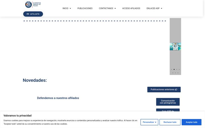 Screenshot of asipol.es