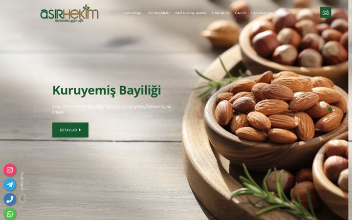 Screenshot of asirhekim.com.tr