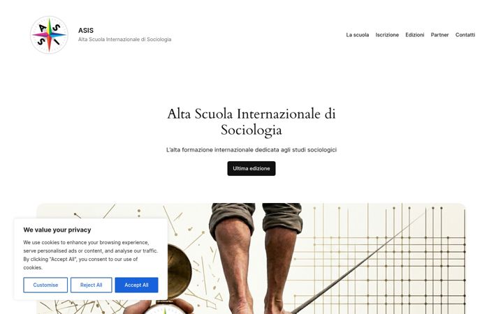 Screenshot of asis-sociologia.it