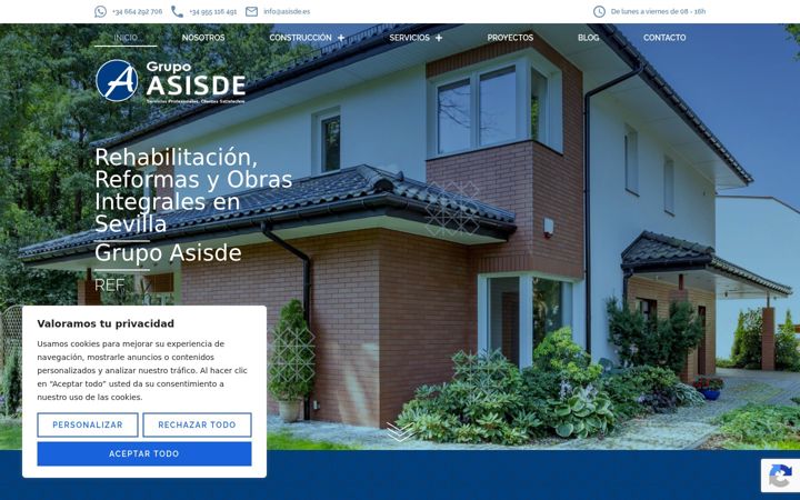 Screenshot of asisde.es