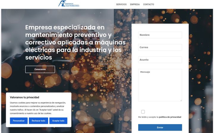 Screenshot of asiselectro.es