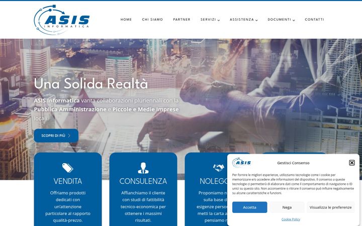 Screenshot of asisinformatica.it