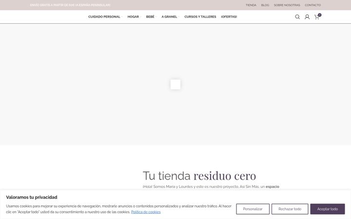 Screenshot of asisinmas.com