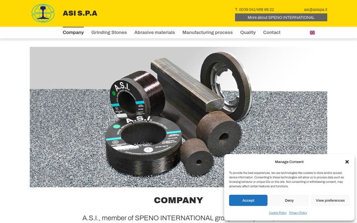 Screenshot van asispa.it