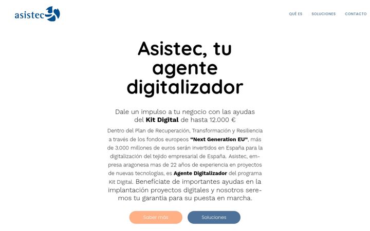 Screenshot of asistecsoft.com