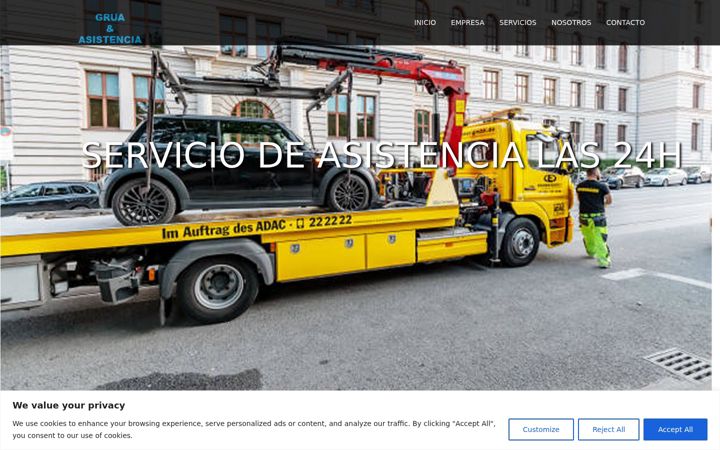 Screenshot of asistencia247.online