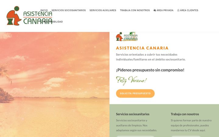 Screenshot του asistenciacanaria.com