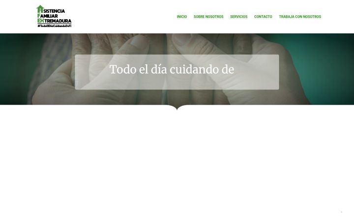 Screenshot του asistenciafamiliarextremadura.com