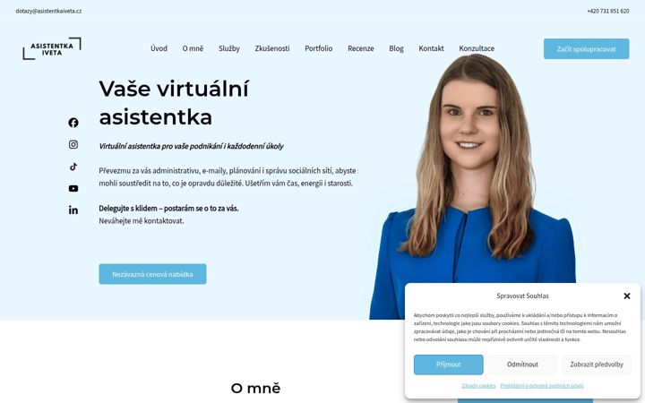 Screenshot of asistentkaiveta.cz