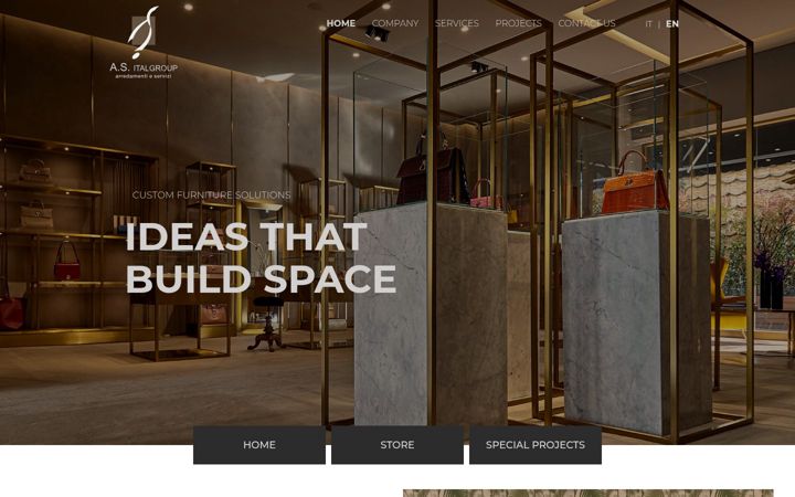 Screenshot of asitalgroup.it