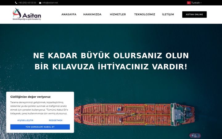Screenshot of asitan.net
