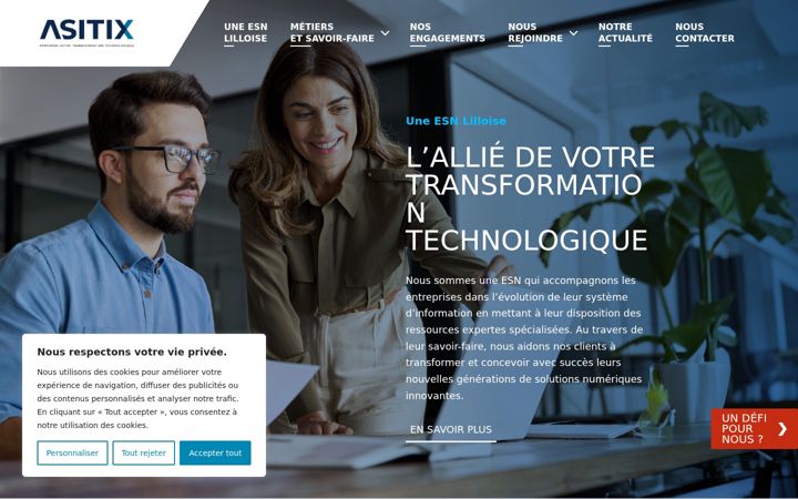 Screenshot of asitix.fr