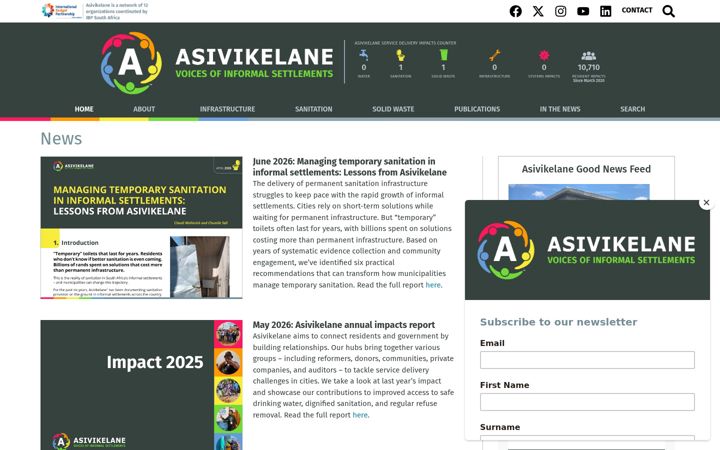 Screenshot of asivikelane.com