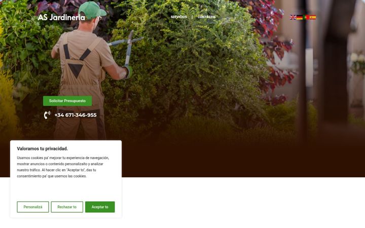 Screenshot of asjardineria.com