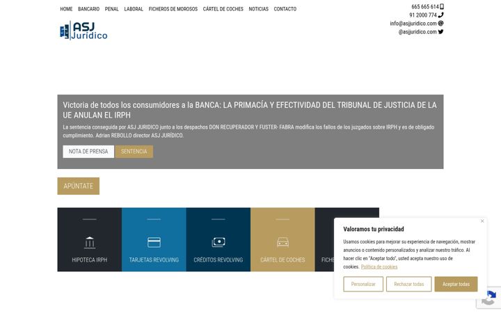Screenshot of asjjuridico.com