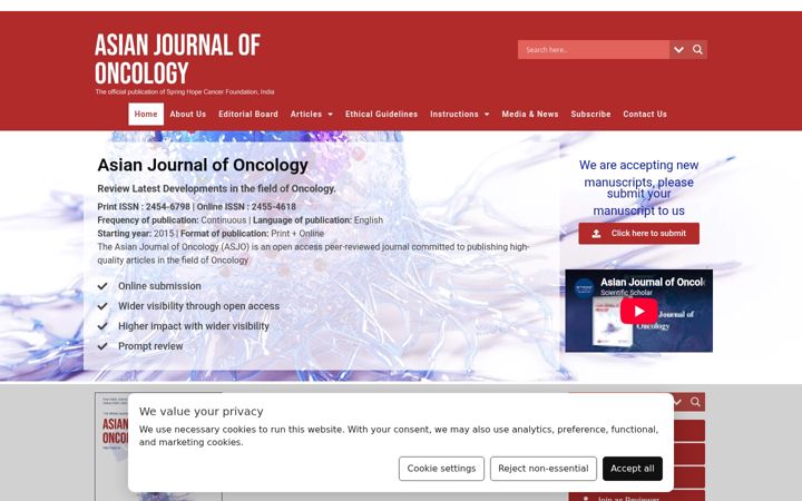 Screenshot of asjo.in