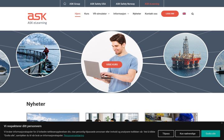 Ekrano kopija ask-elearning.net