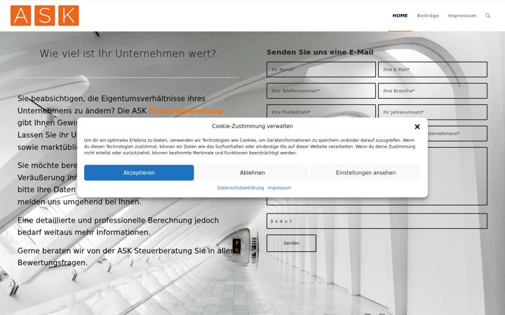 Screenshot of ask-firmenbewertung.de