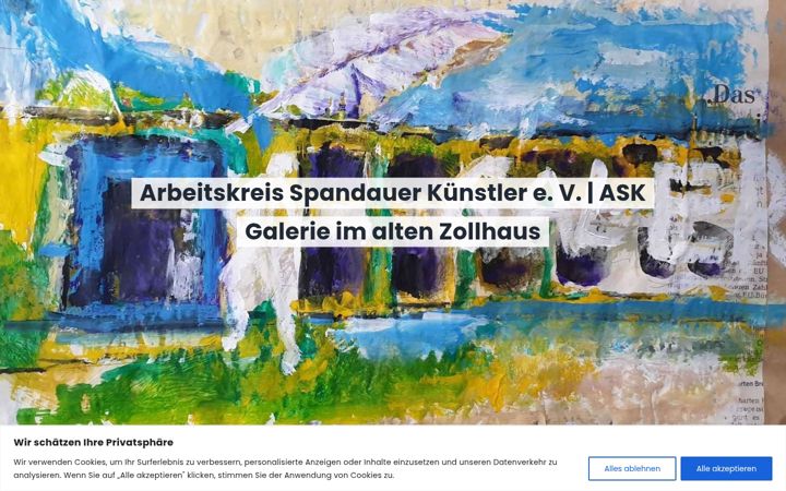 Screenshot of ask-galerie-berlin.de