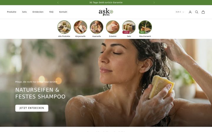 Screenshot of ask-natural.de