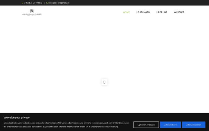 Screenshot of ask-raumundgruen.de