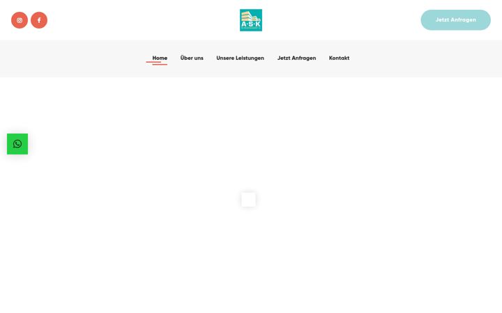 Ekrano kopija ask-reinigungsservice.com