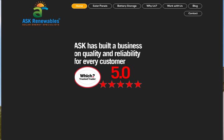 Screenshot of ask-renewables.co.uk