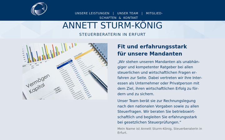 Screenshot of ask-steuer-erfurt.de