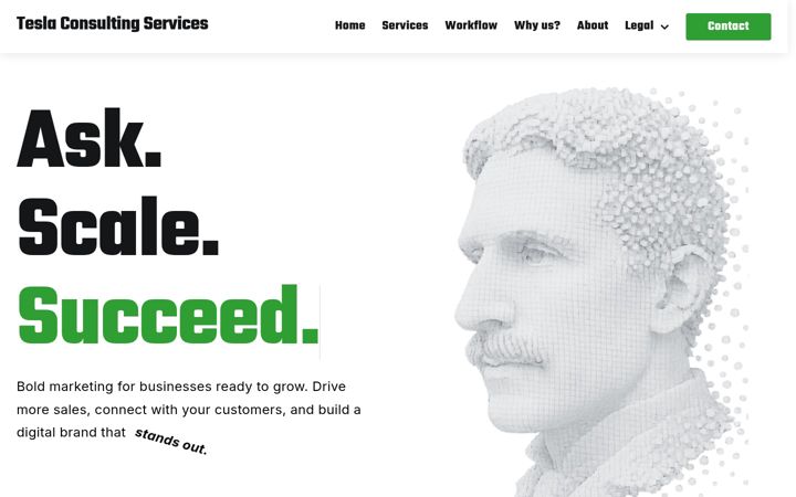Screenshot of ask-tesla.com