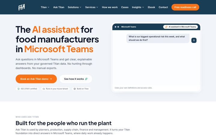 Skjermbilde av ask-titan.com