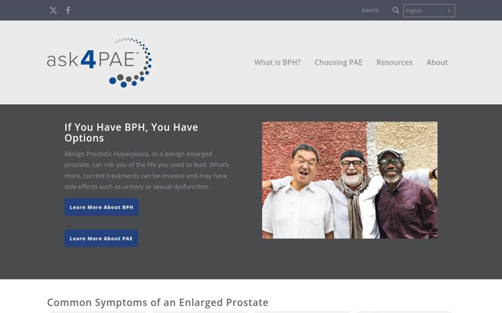 Screenshot von ask4pae.com