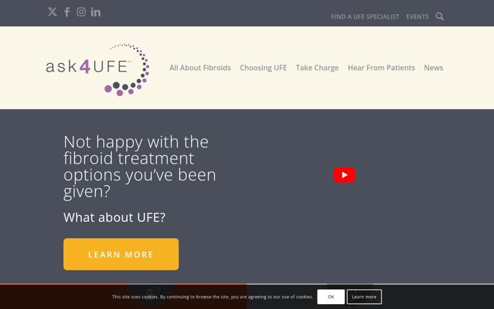 Screenshot von ask4ufe.com