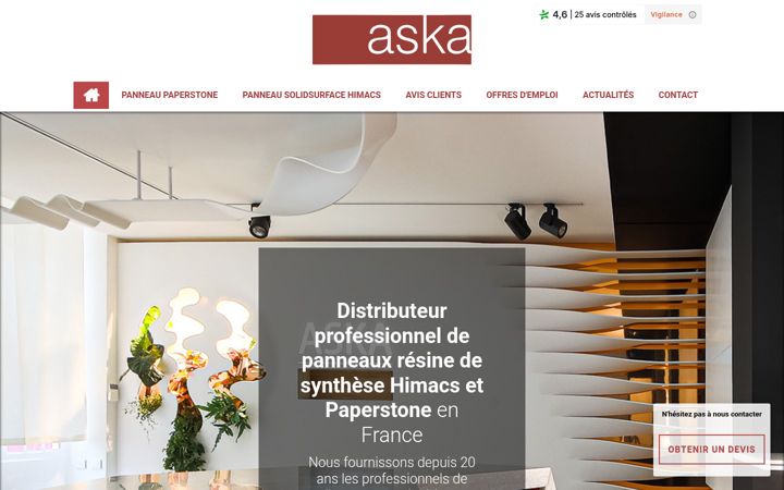 Screenshot of aska-avis.com